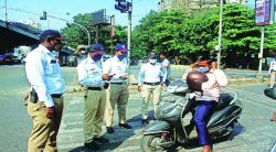 पाच वाहनचालकांचा परवाना निलंबित
