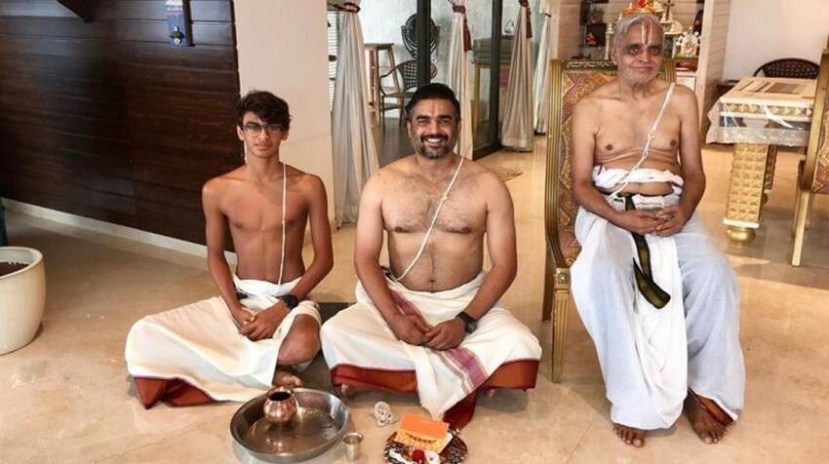 अभिनेता आर माधवनच्या मुलाचे नाव वेदांत आहे.