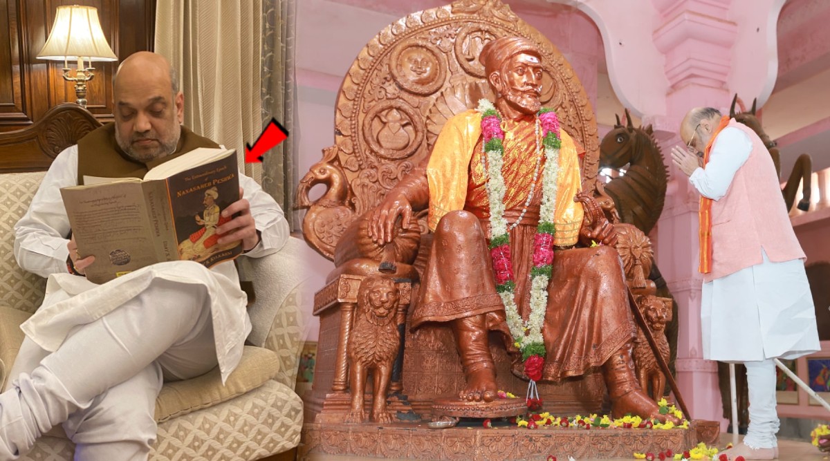 amit shah wrote book on chhatrapati shivaji maharaj and loves maratha history 