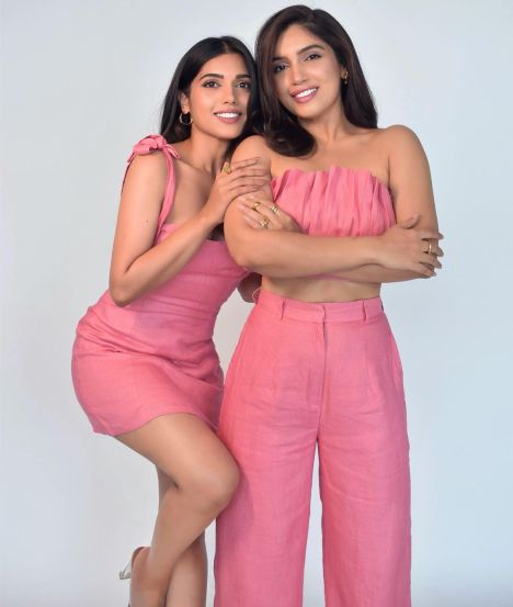 Bhumi and Samiksha Pednekar Photos