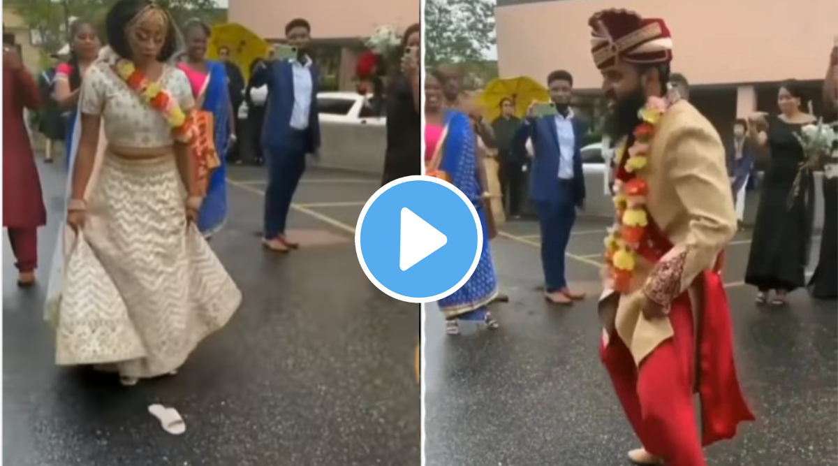 Viral Video: Navradeva was dancing at the wedding, then the bride took ...