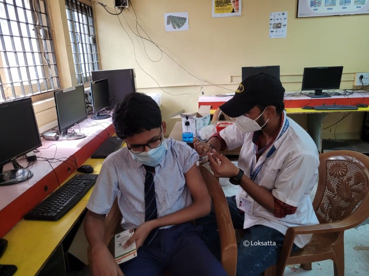 Covid 19 Vaccination 15-18 Age