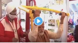 Pm modi did gym