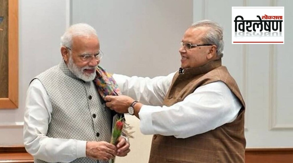 Pm modi fight with governor satyapal malik Pm modi fight with governor satyapal malik