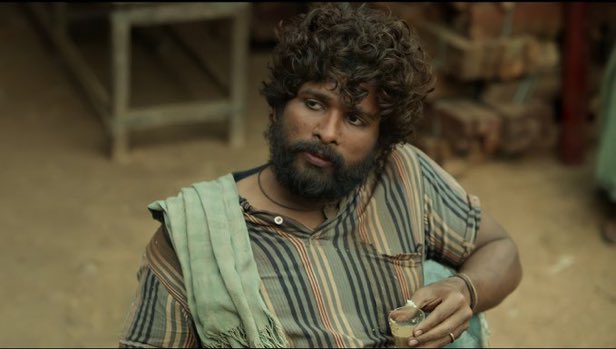 pushpa allu arjun beard style and action story