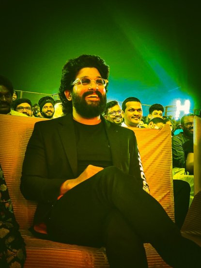 pushpa allu arjun beard style and action story
