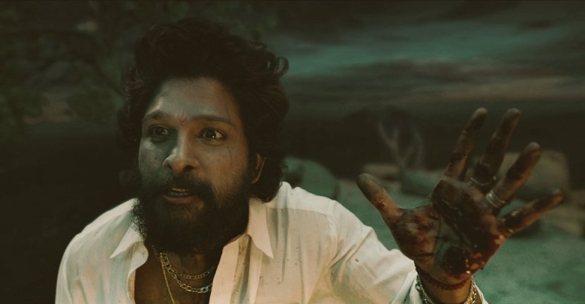 pushpa allu arjun beard style and action story