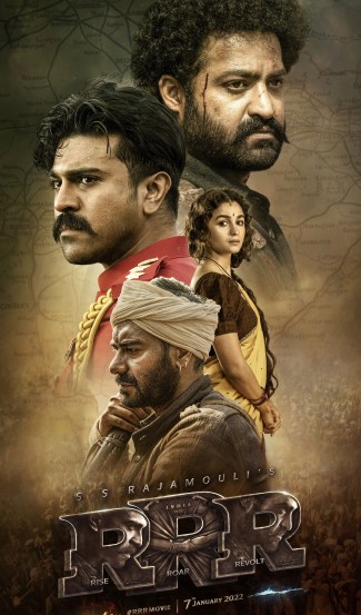 Photos Rajamouli Film RRR Star Cast Fees Of Ram Charan Jr Ntr Alia Bhatt Ajay Devgan