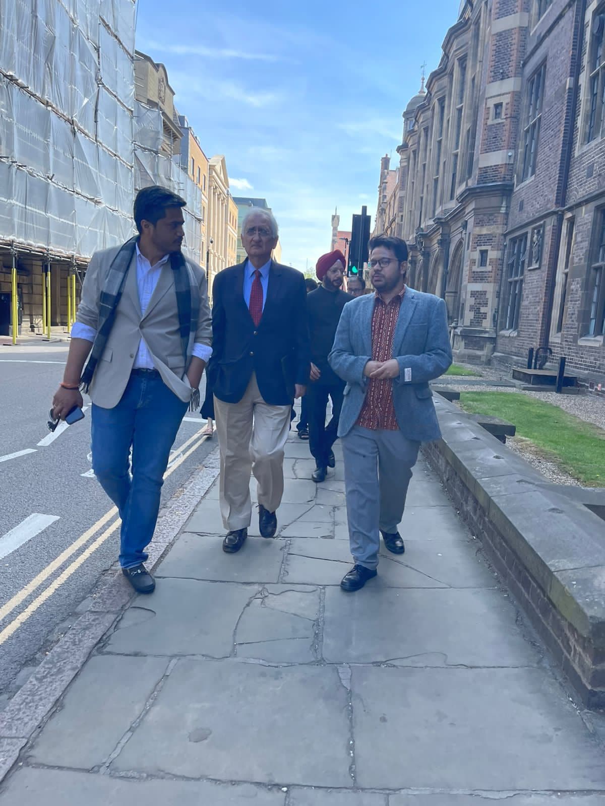 NCP MLA Rohit Pawar is on England tour see his photos