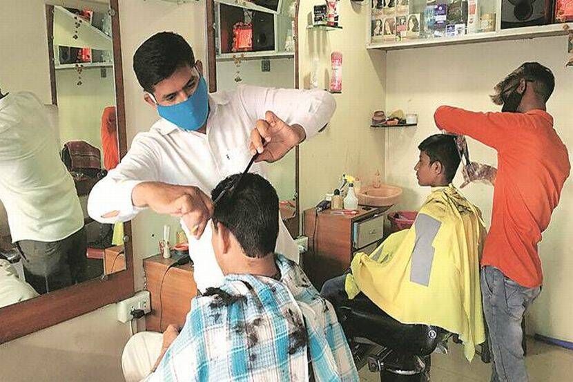 केसकर्तनालये ५० टक्के क्षमतेने रात्री १० ते सकाळी ७ पर्यंत सुरु ठेवण्यास परवानगी
