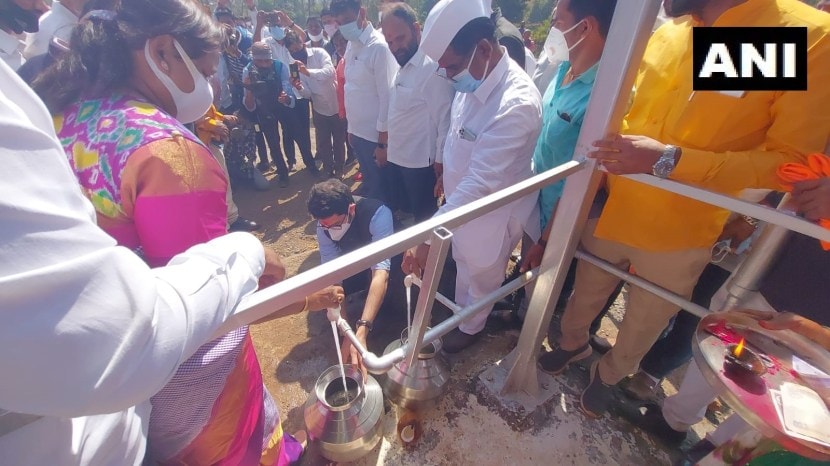 Maharashtra Minister Aaditya Thackeray today inaugurated a bridge in Shendripada of Nashik