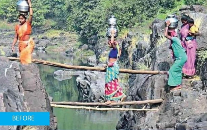 Maharashtra Minister Aaditya Thackeray today inaugurated a bridge in Shendripada of Nashik