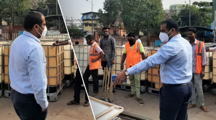 मुंब्रा येथे अतिक्रमणावर कारवाई केल्याने महापालिकेचे सहाय्यक आयुक्त सागर साळुंखे यांच्यावर जीवेघेणा हल्ला 
