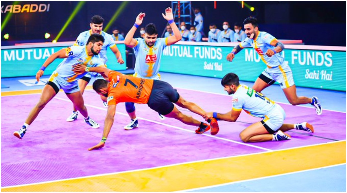 Pro Kabaddi League 2021 Fight between U Mumbai and UP Warriors ends in ...