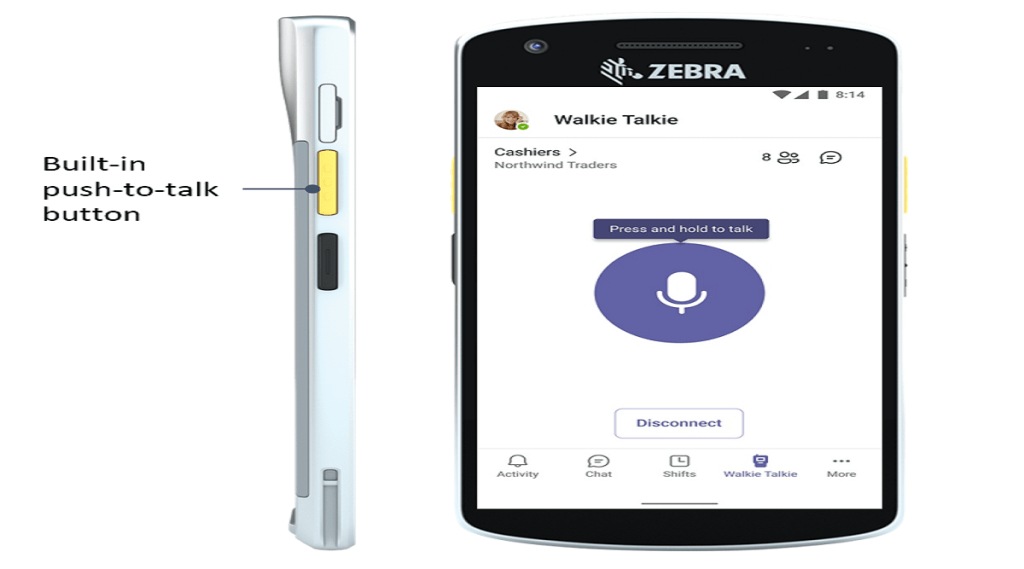Walkie-talkie-on-Zebra-image