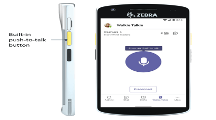 Walkie-talkie-on-Zebra-image