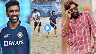 video ravi ashwin comes up with his own version of srivalli dance step