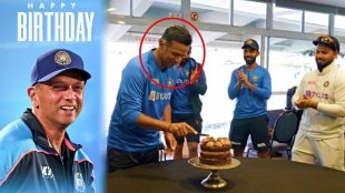 Team India Celebrates Rahul Dravids Birthday In Cape Town