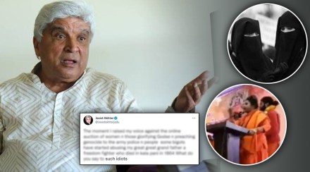 javed akhtar troll dharm sansad github app muslim women tweet