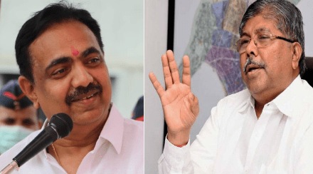 jayant patil on chandrakant patil