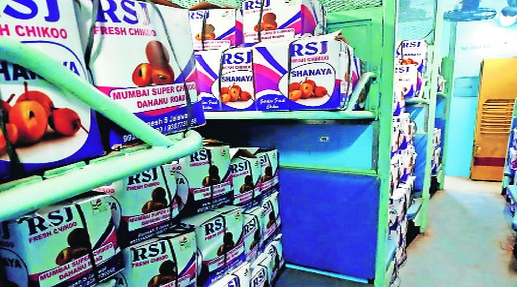 वर्षभरात ३५ हजार टन चिकू परराज्यात
