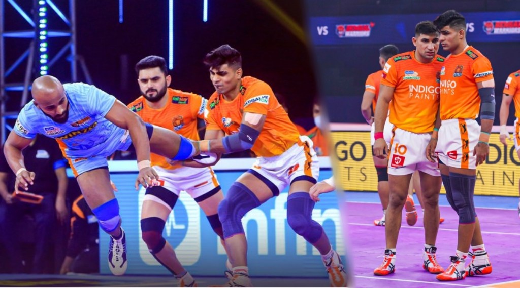 PKL 2021 22 Puneri Paltan vs Bengal Worriors Latest Score