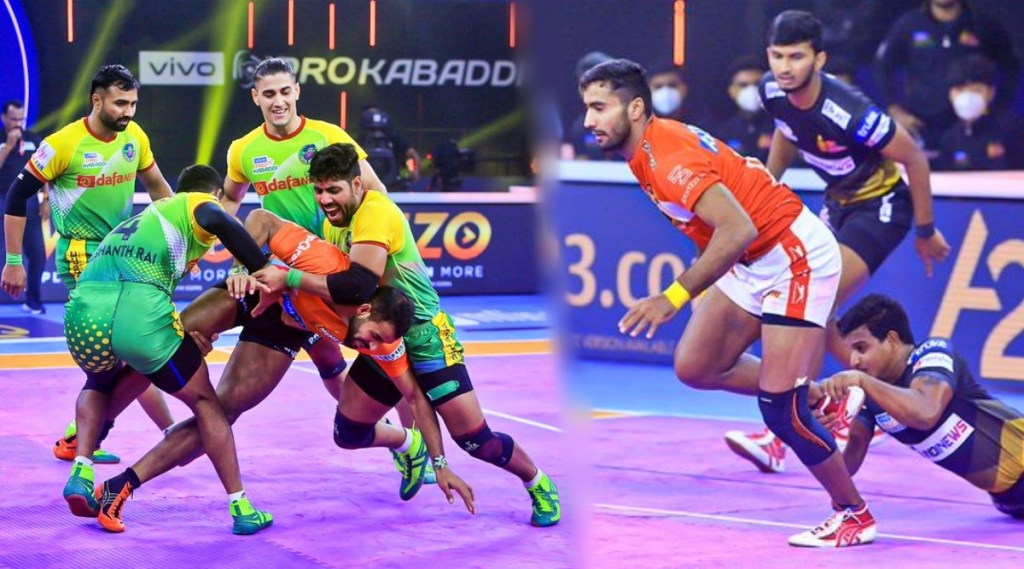 PKL 2021 22 Patna Pirates vs U Mumba and Telugu Titans vs Gujarat Giants report