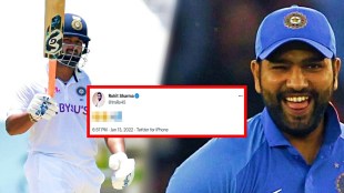 rishabh pants century and rohit sharmas tweets goes viral on twitter