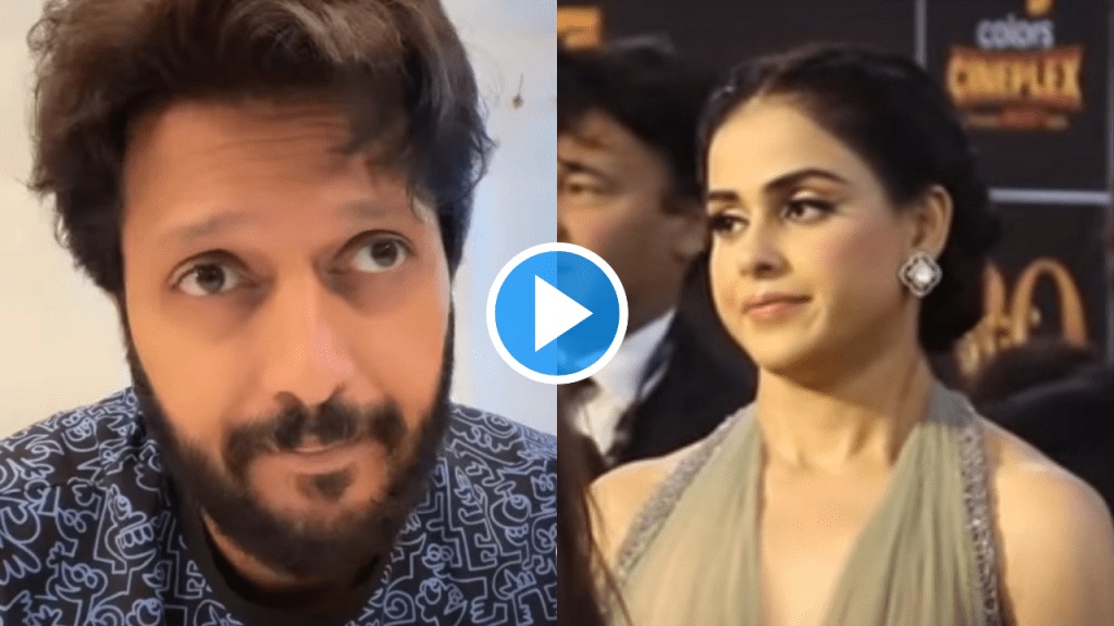 ritesh deshmukh, genelia deshmukh, ritesh deshmukh video,