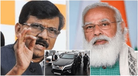 sanjay raut on pm narendra modi stuck in punjab