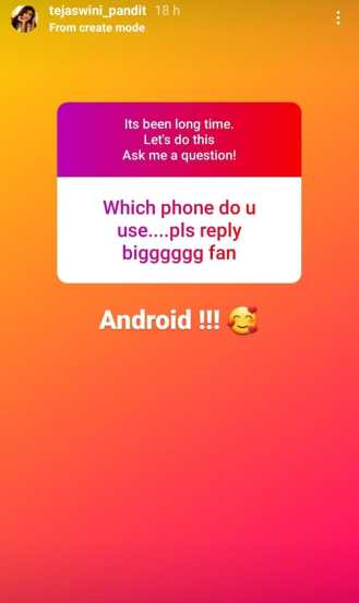 ask me a question instagram by Marathi Actress tejaswini pandit everything you want to know