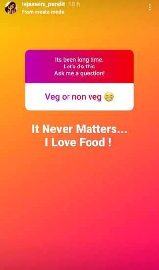 ask me a question instagram by Marathi Actress tejaswini pandit everything you want to know