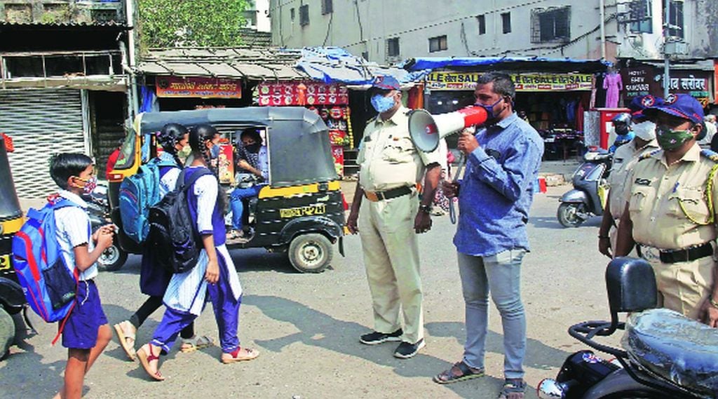 बेशिस्तांवर कारवाईसाठी पोलीस पुन्हा रस्त्यावर