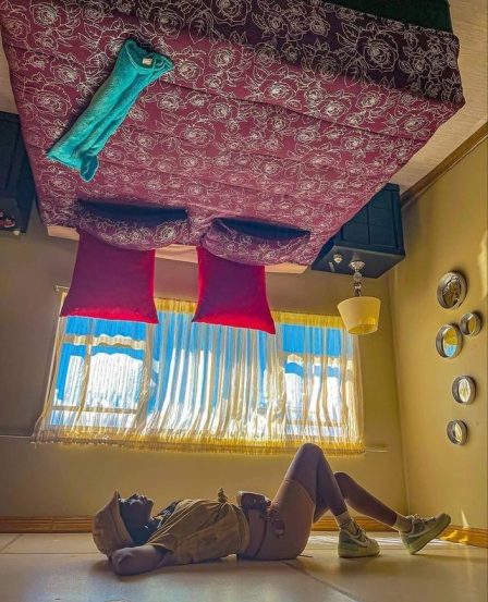 south african town has upside down house tourists get confusing pictures