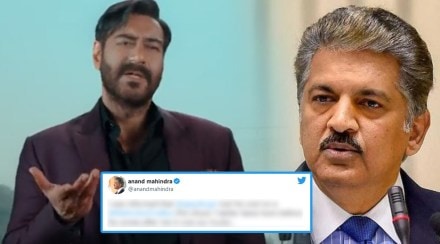 Bollywood Actor Ajay Devgn, Mahindra Ad Shoot, Anand Mahindra