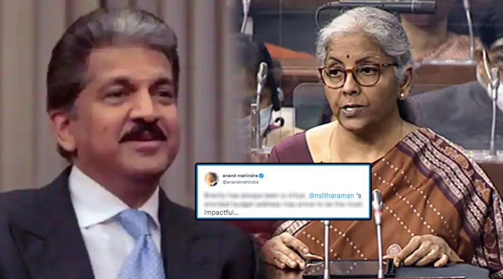 Anand Mahindra nirmala sitharaman