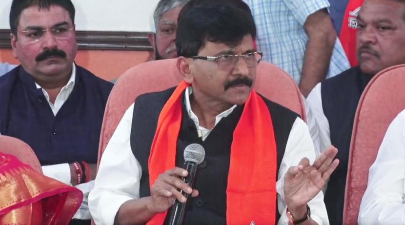 Criticism of shivsena Sanjay Raut on bjp Kirit Somaiya
