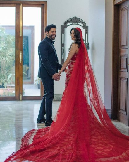 Farhan Akhtar Shibani Dandekar Wedding Photos