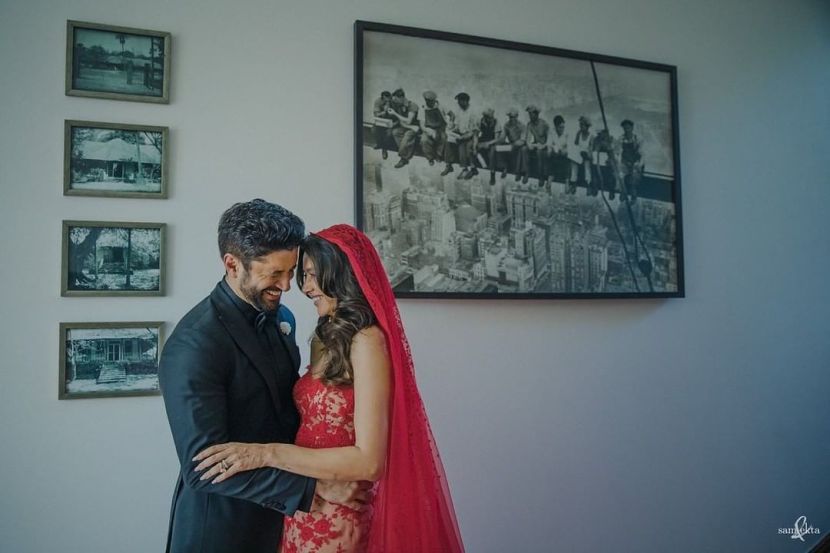 Farhan Akhtar Shibani Dandekar Wedding Photos