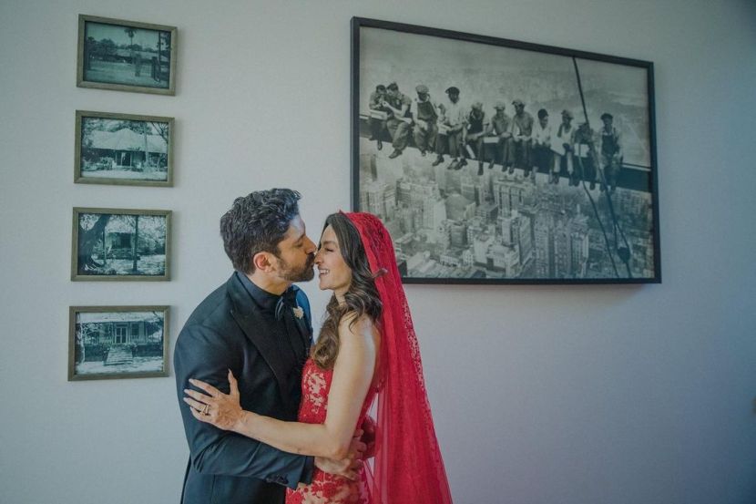Farhan Akhtar Shibani Dandekar Wedding Photos