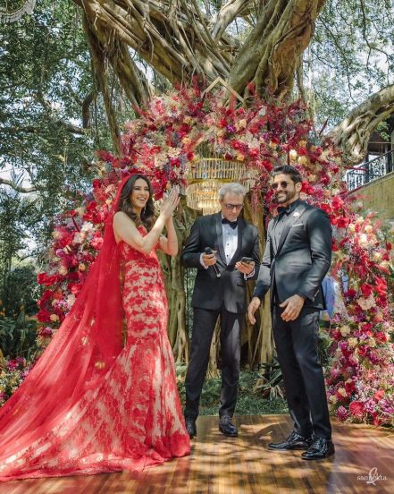 Farhan Akhtar Shibani Dandekar Wedding Photos