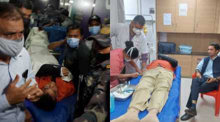 शिवसैनिकांच्या हल्ल्यानंतर किरीट सोमय्या संचेती रुग्णालयात दाखल, डॉक्टर म्हणाले, “मानसिक धक्का बसल्याने…”