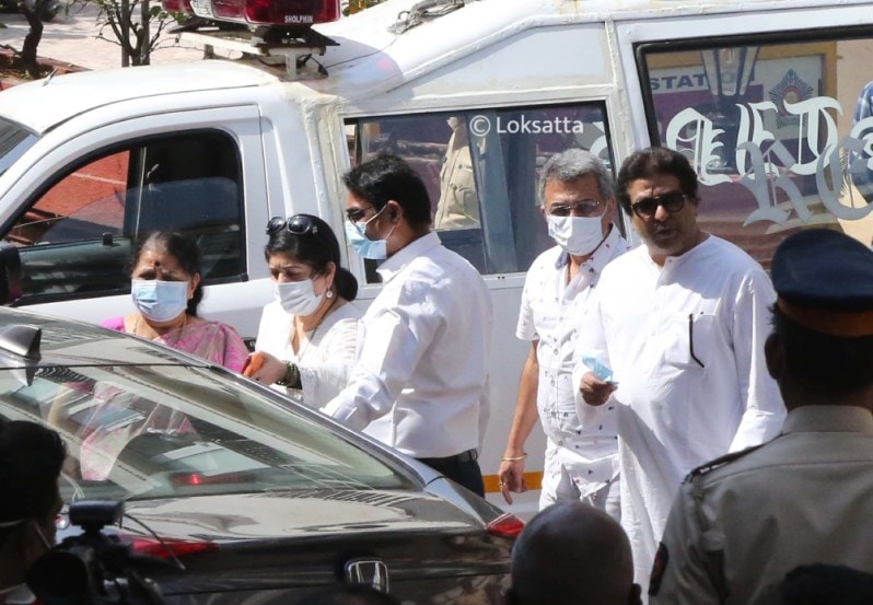 Singing Legend Lata Mangeshkar Funeral Photos