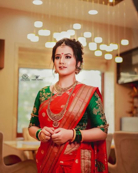 Marathi Actress Paithani Saree Real Or Fake Information
