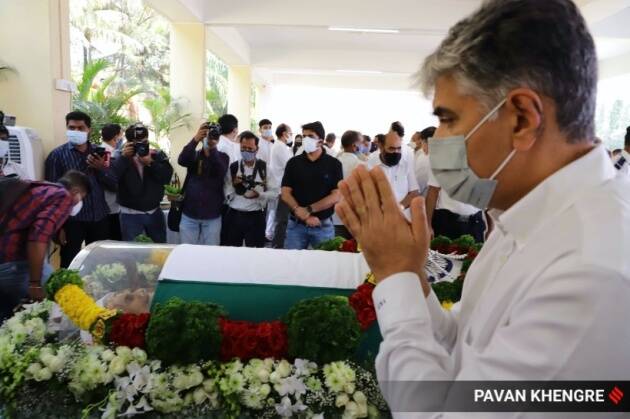 Industrialist Rahul Bajaj Funeral