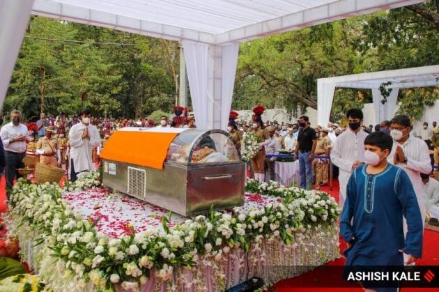 Industrialist Rahul Bajaj Funeral