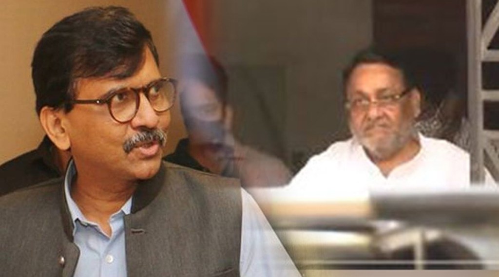 NCP, Nawab Malik, Shivsena, Sanjay Raut