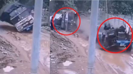 Truck Accident Video