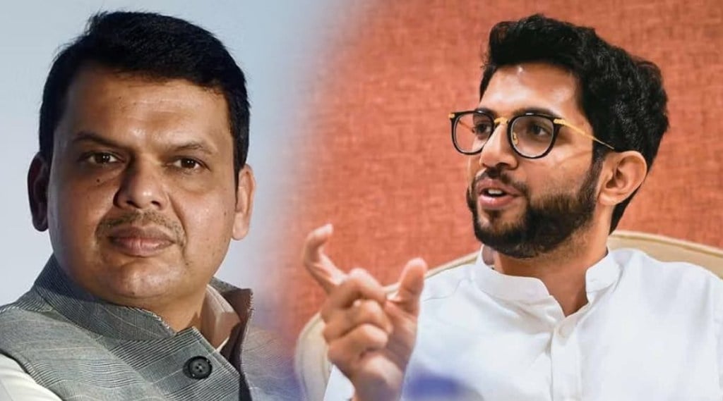 aadiyta thackeray mocks devendra fadnavis aadiyta thackeray mocks devendra fadnavis
