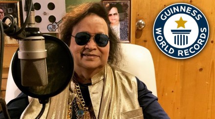 bappi lahari Guinness world record